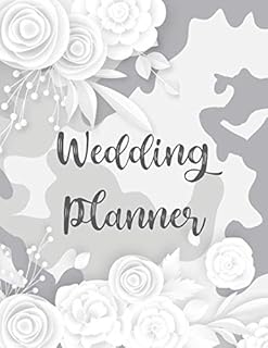 Camouflage Wedding Planner and Organizer: White Camo Bride's Planning Book to help you plan the PERFECT day! Checklists, Invitation Lists, Gift ... pages and more! (Camo Wedding Planners)