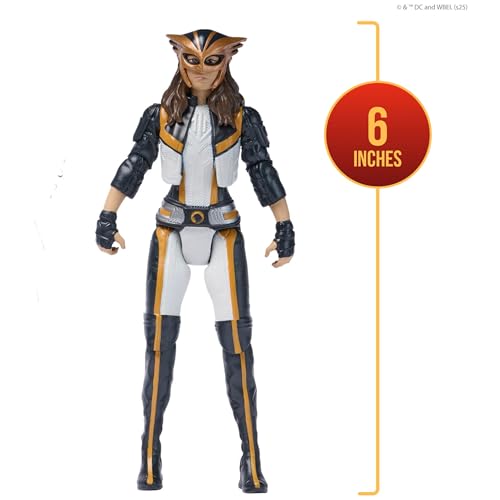 Image of DC Comics, Superman, Hawk Girl, 6-Inch Action Figure, Authentic Superman Movie Styling, Super Heroes Kids Toys for Boys and Girls Ages 4 and Up