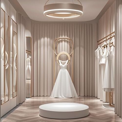 Support de mannequin de couture noir pour vitrine et mariage chic - 6