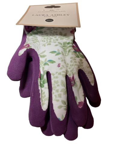 Guantes de jardín para mujer todo tipo de clima Laura Ashley morado, accesorios jardinería S