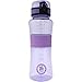 Price comparison product image Ion8 Unisex-Adult's Leak Proof Gym, Yoga and Sports Water Bottle BPA , Purple, 550 ml/20oz