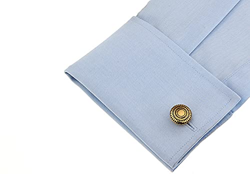 Image of S&W Wedding Cufflinks for Men Cuffs with Gift Box Business for Tuxedo Shirt
