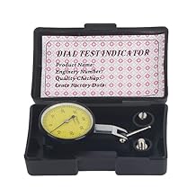 Marhynchus Dial Test Indicator, High Precision 0.0005, Measuring Range 0-0.8mm, Lever Dial Design for Engineers or Precision Manufacturing