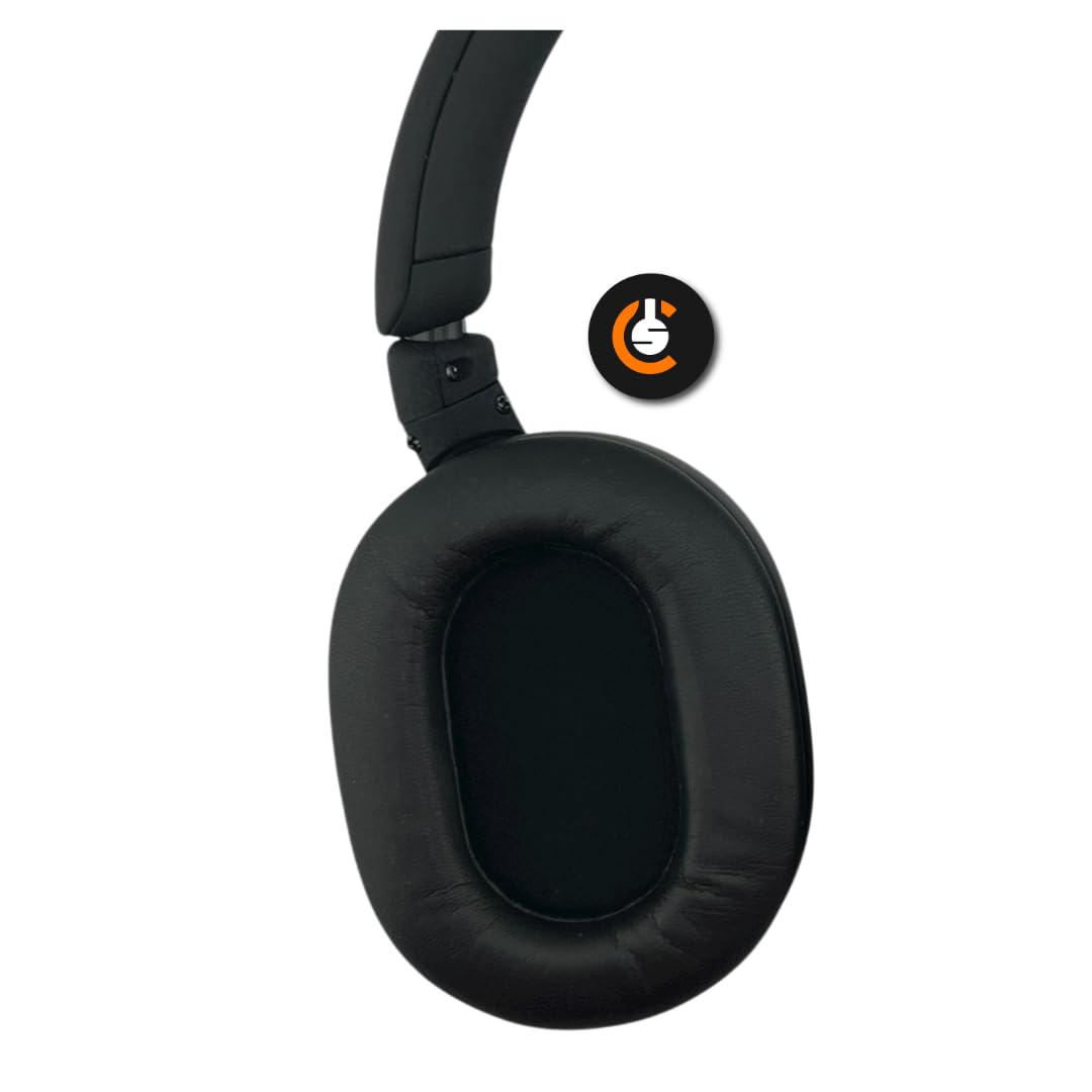 CS - Kit di riparazione per cuffie Sony WH-1000XM5 XM5, fascia rotta/parti di ricambio girevoli, colore: nero