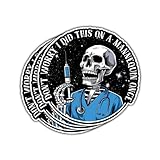 3 Pcs Don't Worry I Practiced This On A Mannequin Once Sticker, Funny Nurse Stickers, Paramedic EMT EMS Medical Decals, Funny Nurse Stickers for Water Bottle Tumbler Phone Case 3'x3' (3)