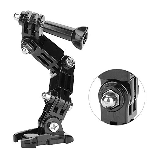 VBESTLIFE Suporte de queixo de capacete de motocicleta 23 em 1, suporte de braço giratório frontal e