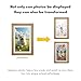 BLOOMIN8 AI Digital Frame - Image&Video Generated, AI Enhanced, Best Gift, Share Photos/Videos Remotely, Auto-Rotate, Wall Mountable, Touch Screen, Free App, 10.1Inch HD (Light Wood)