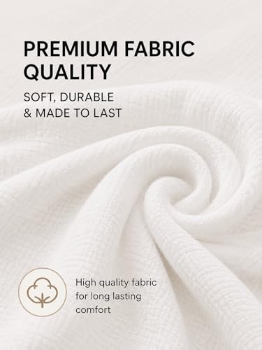 Image of Muslin Bassinet Sheets, 3-Pack 100% Cotton Fitted Bassinet Mattress Sheets, White, Universal Fit 33x17x4