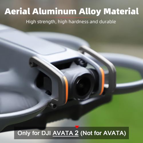 Image of Arzroic Gimbal Bumper /Guard for DJI Avata 2 Accessories, Gimbal and Camera Lens Protector for DJI Avata 2, Black