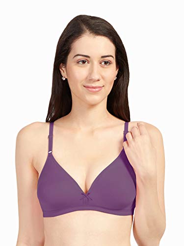 Image of SONARI Omania Womens Non-Padded Cotton Polyester Bras - Solid, Non-Wired, Medium Coverage, Hand Washable (Pack of 2)