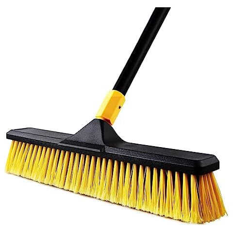 Yocada 18 Inch Push Broom for Outdoor Cleaning Cover