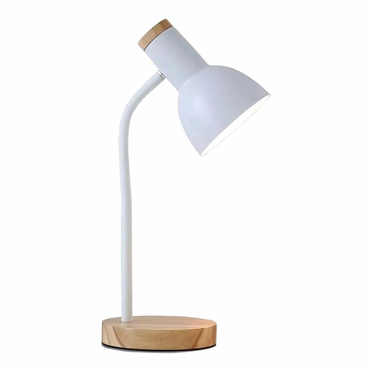 Lámpara de Escritorio EDM 32015 Blanco Natural Madera Acero 40 W 12 x 17 x 45 cm - Marca: EDM Product - EAN: 8425998320152