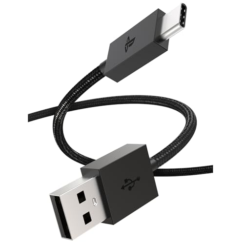 Jurimox Official PS5 Charging Cable for PS5 Controller, Original OEM USB C Charger Cord for PlayStation 5 DualSense Edge Controller - Support Fast Charging & Data Transmission - Long, 10FT