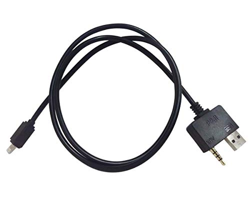 eoocvt 3.5mm & USB Fit Hyundai & Kia in Car Music Interface Charger Aux Cable Compatible for iPhone x max xs 8 Plus 7 7S 5 5S 6 6S iPod & iPad