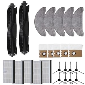 Saugroboter Ersatzteile für Laresar Pro, + mit Seitenbürsten, Wischpads, Filtern und Staubbeuteln