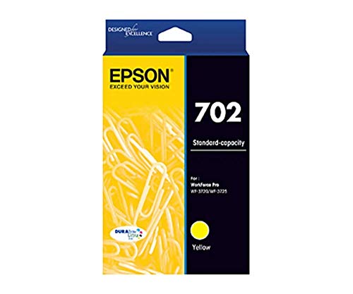 Cartouche d'encre Epson 702 jaune de remplacement pour impression couleur