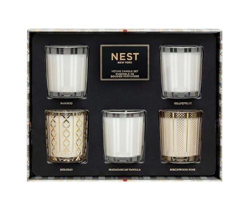 Festive 5-Piece Votive Set