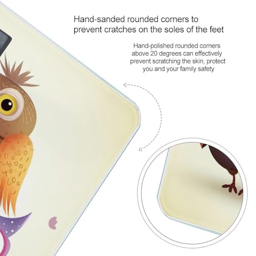 Báscula Digital de Baño con Diseño de Búhos y Pájaros miniatura 4