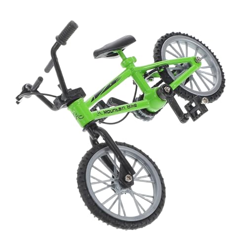 ORFOFE Unique Photo Prop Miniature Realistic Bicycle for Dollhouse Scene Decor