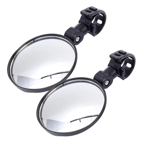 Espejo retrovisor moto antirreflejos convexos de 360 grados para evitar los puntos ciegos 2 uds