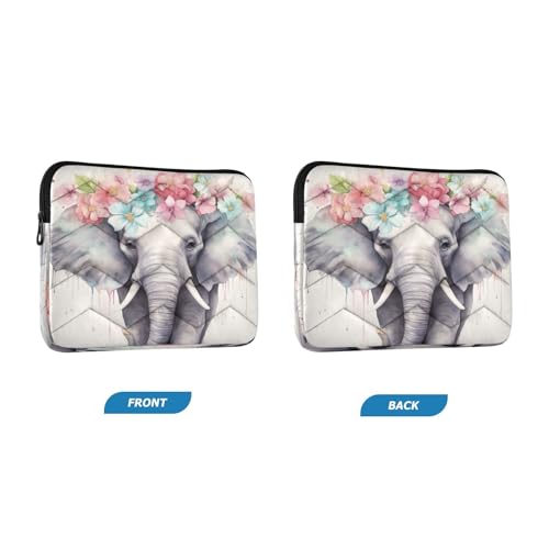 Funda Floral para Laptop 13-14 Pulgadas, Bolsa Impermeable miniatura 2