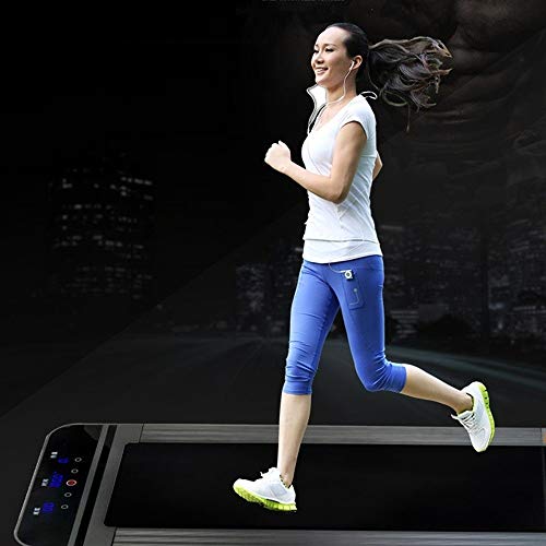 Image of Treadmills Flat Treadmill, Training Mini-Fitness Equipment, Household Mute Slim Vigorous Sports Machine