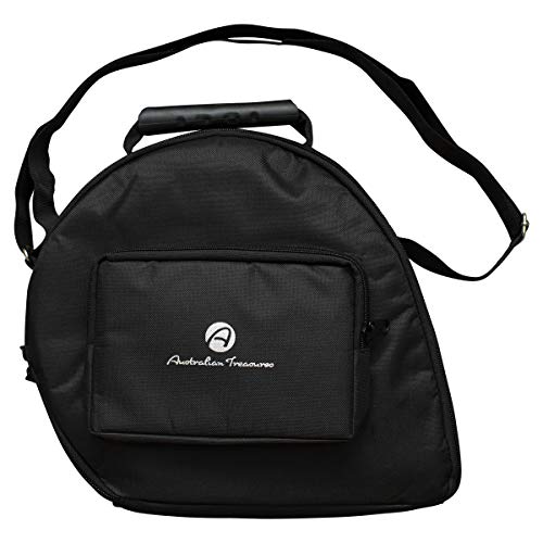 Australian Treasures - DIDGERIDOOTASCHE FÜR SPIRAL TRAVEL DIDGERIDOO - Nylon Didgeridoo Tasche für Holzspiraldidgeridoo. Verstellbarer Schultergurt