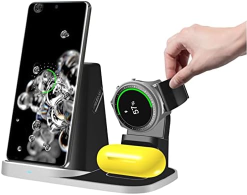 zsedp 4 in 1 chargers for phone watch watch headset car phone holder fast charging