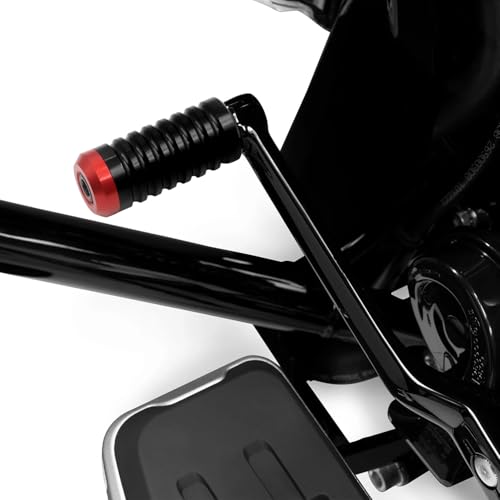 Image of Shifter Pegs For Harley Touring、Softail、Sportster,Black & Red
