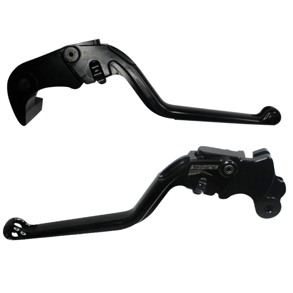 Palancas negras Mv Agusta F3 800 de alta resistencia para acabados estéticos RC y AMG