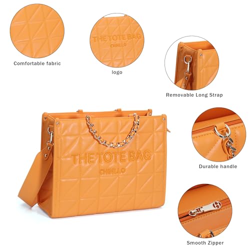 Image of Chinllo Tote Bag for Women Top Handle Satchel Purse and Handbags with Shoulder Strap