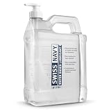 SWISS NAVY Lubrificante premium a base d'acqua, 1 gallone, MD Science Lab