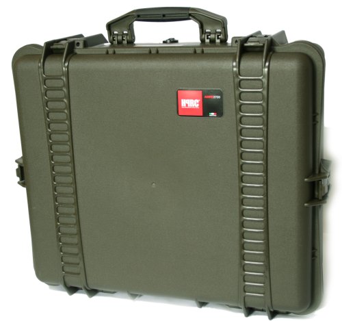 Mallette de protection HPRC AMRE2700F : étui étanche coloré olive pour matériel sensible