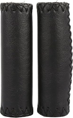 Hominas Leather Bike Grips