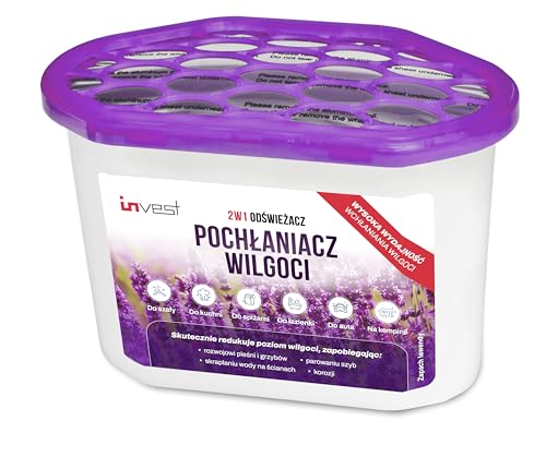 Invest Deshumidificador con aroma a lavanda