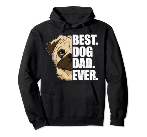 Best Dog Dad Ever Carlino Regalo Proprietari di