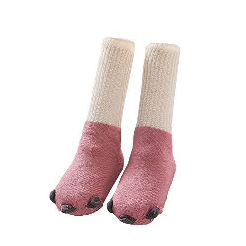 Toddler Child Cute Knitting Stockings Spring Autumn Winter Baby Socks Dinosaur Baby Socks Dotted Rubber Floor