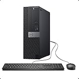Dell OptiPlex 5070 Desktop Computer, Windows 11 Pro, Intel Core i7 8th Gen Upto 4.6GHz, 16GB DDR4, 512 PCIe NVMe SSD, Wi-Fi & Bluetooth (Renewed)