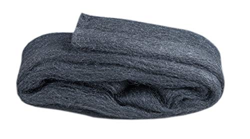 RAKSO Stahlwolle Banderole 200g mittel 1 glättet Holzoberflächen, entfernt alten Lack v. Antikmöbeln, säubert Hartgummiböden