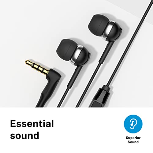 Sennheiser Consumer Audio CX 80S In-ear Headphones with In-line One-Button Smart Remote – Black by Sennheiser - Image 2