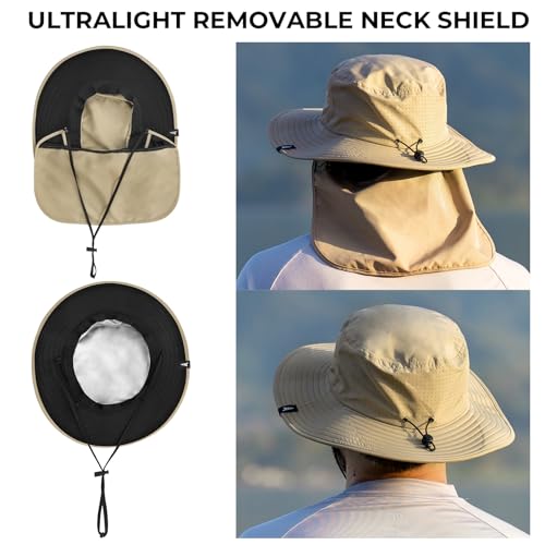 Image of KastKing Sol Armis UPF 50 Boonie Hat - Sun Protection Hat, Fishing Hat, Beach & Hiking Hat, Paddling