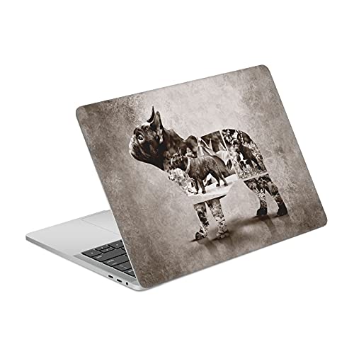 Autocollant peau MacBook Pro 13.3 A1708 style bulldog pour le bureau