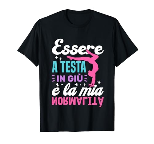 Ginnastica Artistica Ragazza Bambina Ginnastica Ritmica Maglietta