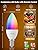 HEKEE E12 B11 LED Candle Light Bulbs, Color Changing, 40W Incandescent Equivalent, 450 Lumen, RGB + 2700K Warm White, 5Watt, 12 Colors, 2 Modes, Timer, Remote Control(10 Pack)