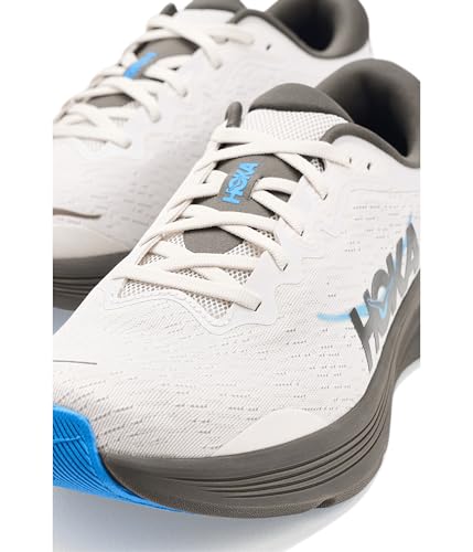 Image of Hoka Men's Solimar 2 Sneaker, Grout /Asphalt Grey, 10