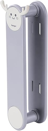 Organizador de colgar para montar en la pared, estante de almacenamiento expandible para ropa, sin taladrar, ahorro de espacio, soporte plegable