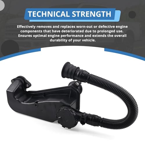 Image of PC3Z-6A785-A Air Oil Separator Assembly Compatible with Ford F250 F350 Super Duty 2023-2024 OR 2011+ 6.7L Powerstroke Diesel Replace# PC3Z-6A785-A, PC3Z6A785A