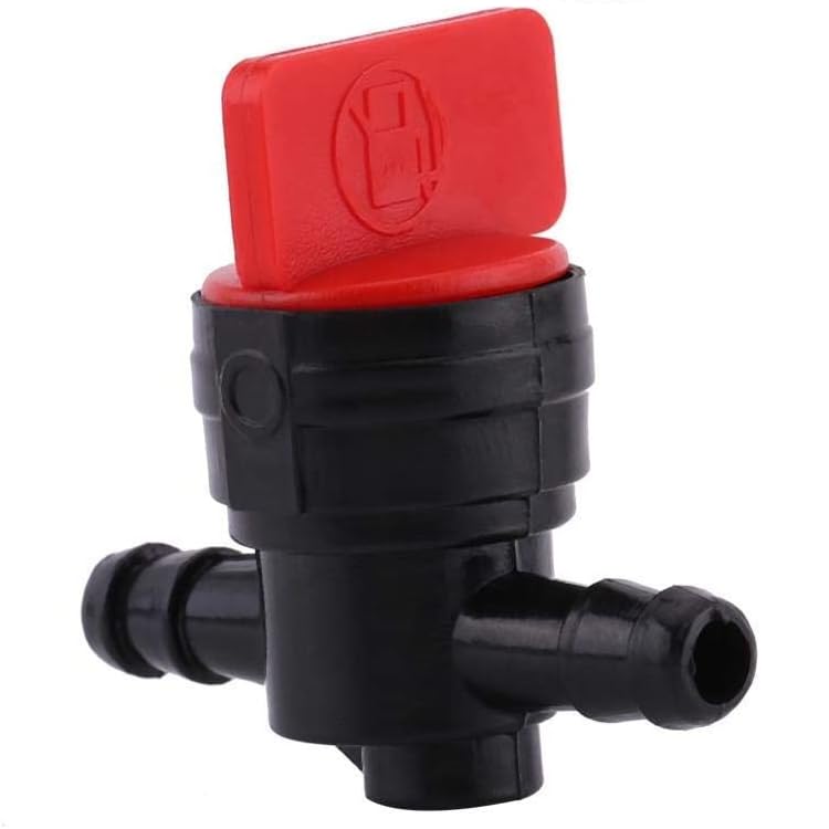 Valvula de gasolina universal 6mm para motores de combustión, Válvula de cierre de combustible, Grifo de combustible, Válvula de combustible, Válvula de corte de gasolina, Plástico, 6 mm
