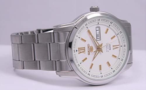 Image of SEIKO 5 Automatic White Dial Men's Watch SNKP15K1