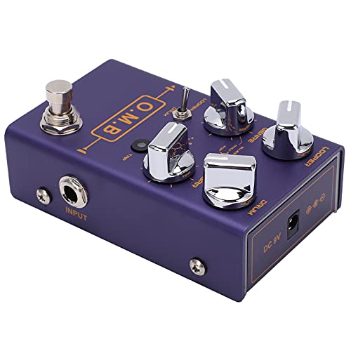 Pédale de distorsion, pédale d’effet portable réglable pour guitare et basse - Les Beatles, Paul McCartney, John Lennon, RIngo Starr, George Harrison Pédale de distorsion, pédale d'effet portable réglable pour guitare et basse – Image 6